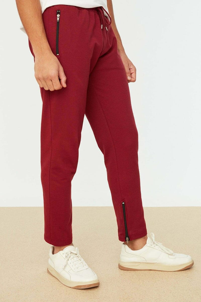Drawstring Zip Detail Sweatpants Drawstring Zip Detail Sweatpants - Sweatpants 32