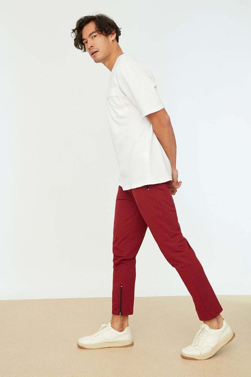 Drawstring Zip Detail Sweatpants Drawstring Zip Detail Sweatpants - Sweatpants 28