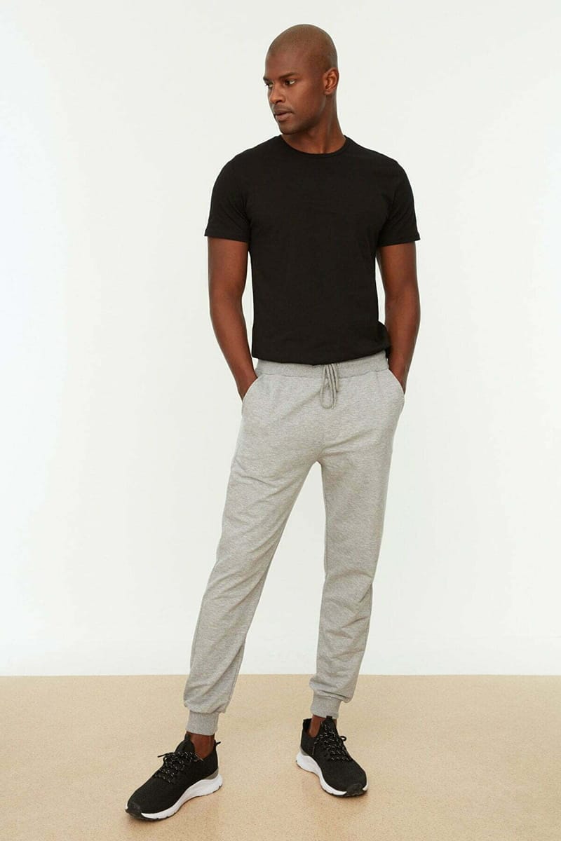 Regular Fit Elastic Sweatpants - Sweatpants 33