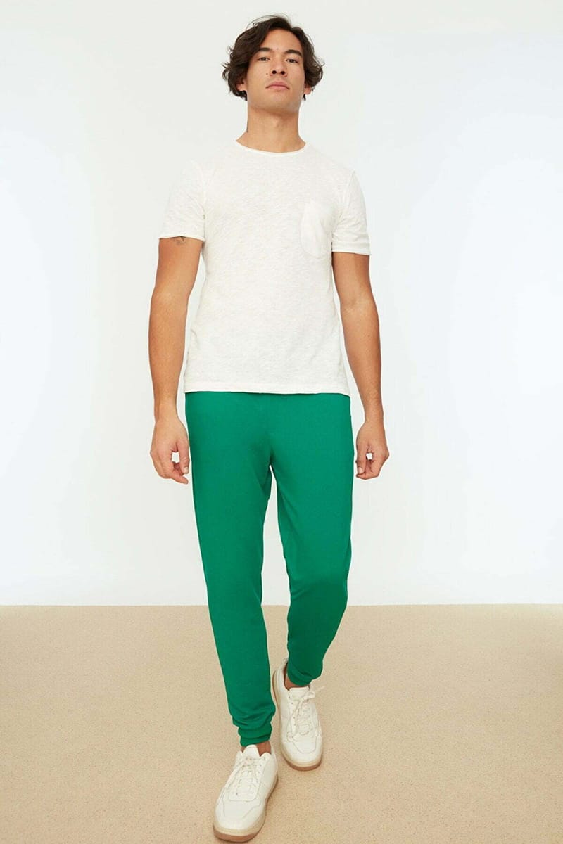 Regular Fit Elastic Sweatpants - Sweatpants 80