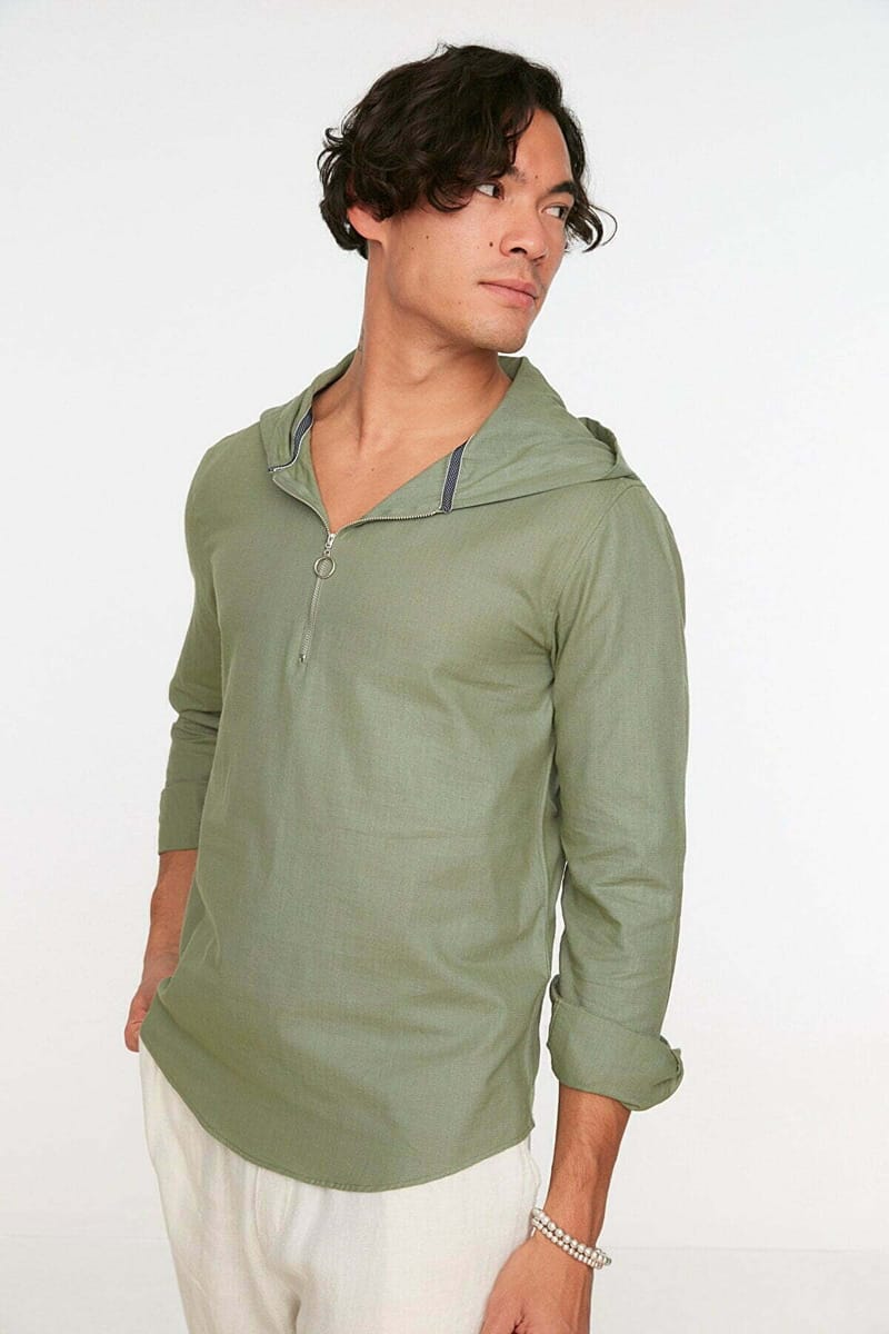 Trendyol - Men's Long Sleeve T-Shirt 21