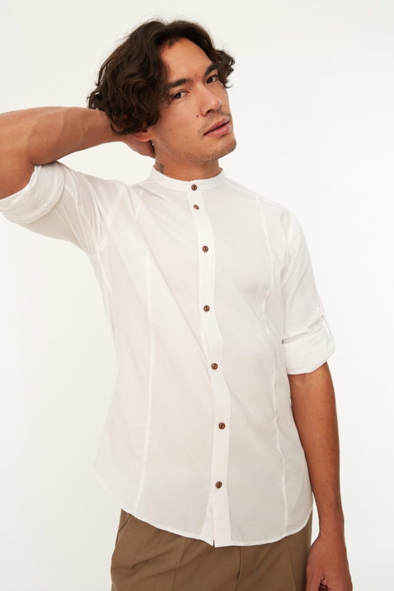 Checked Extra Slim Fit Shirt Trendyol - Men's Long Sleeves Shirts 31