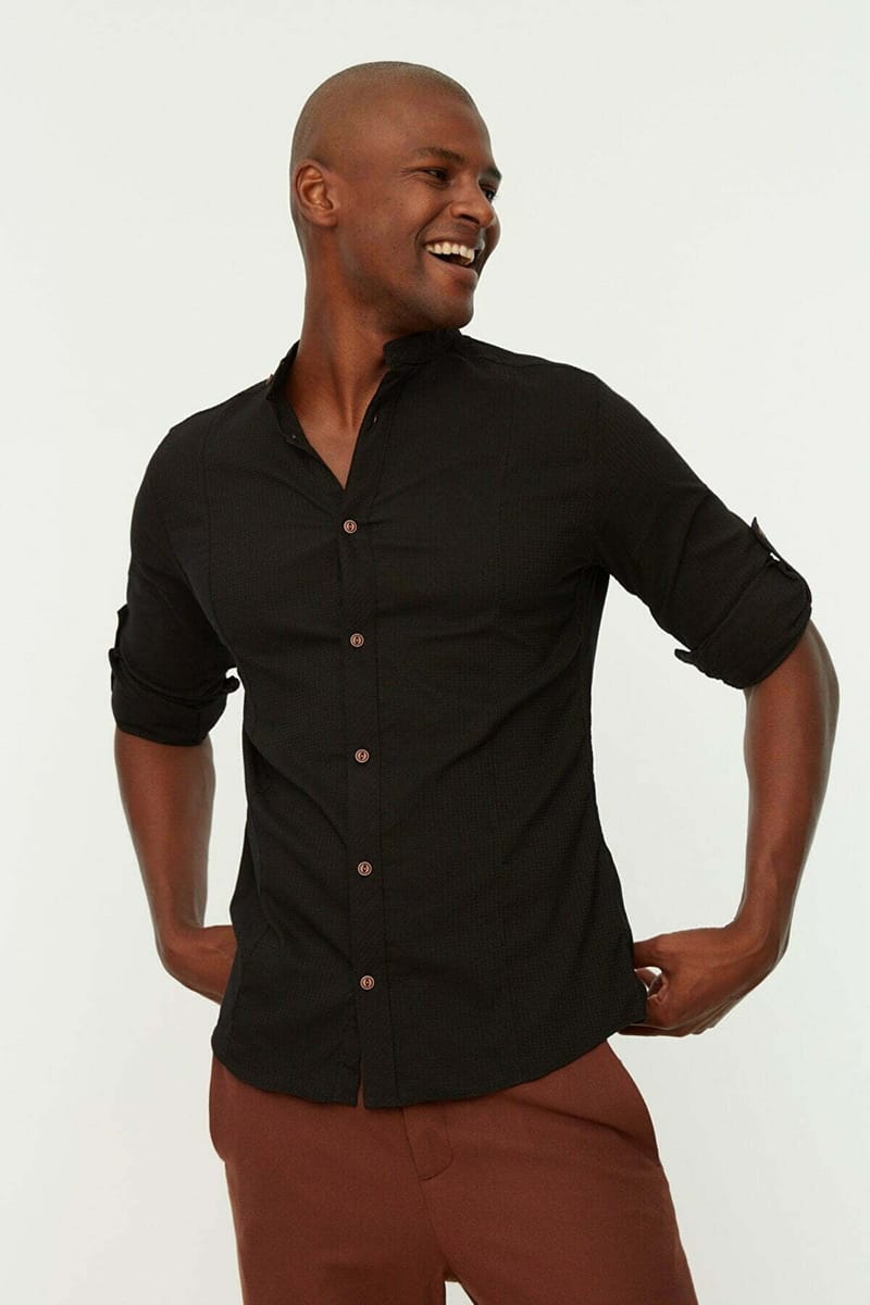 Trendyol - Men's Long Sleeves Shirts 82