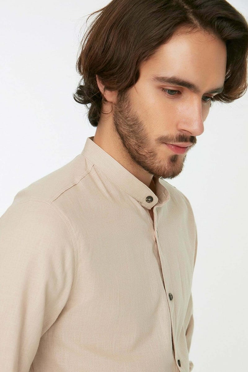 Trendyol - Men's Long Sleeves Shirts 48