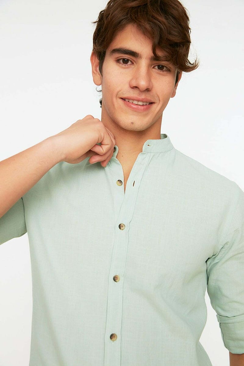 Trendyol - Men's Long Sleeves Shirts 58