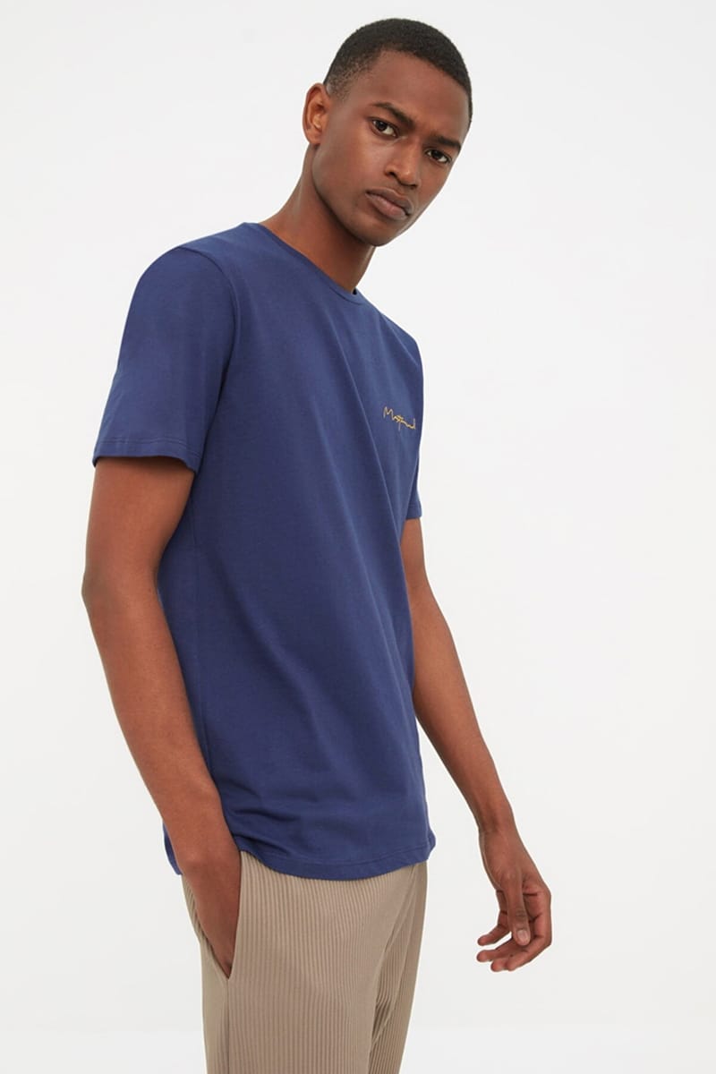 Mastermind Crew Neck Men's T-Shirt Trendyol - Men's Short Sleeve T-Shirt 25