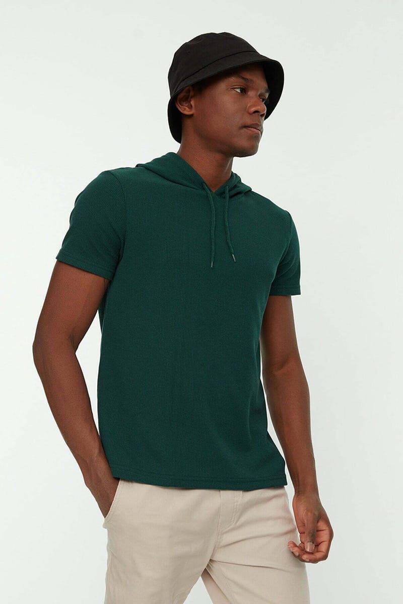 Trendyol - Men's Short Sleeve T-Shirt 84