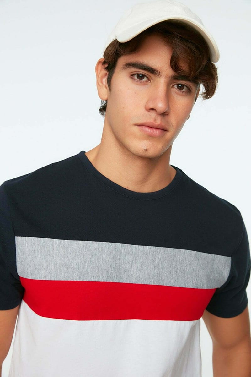 Trendyol - Men's Short Sleeve T-Shirt 24