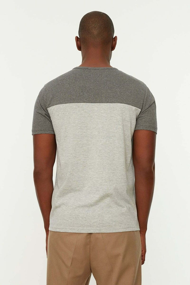 Trendyol - Men's Short Sleeve T-Shirt 47