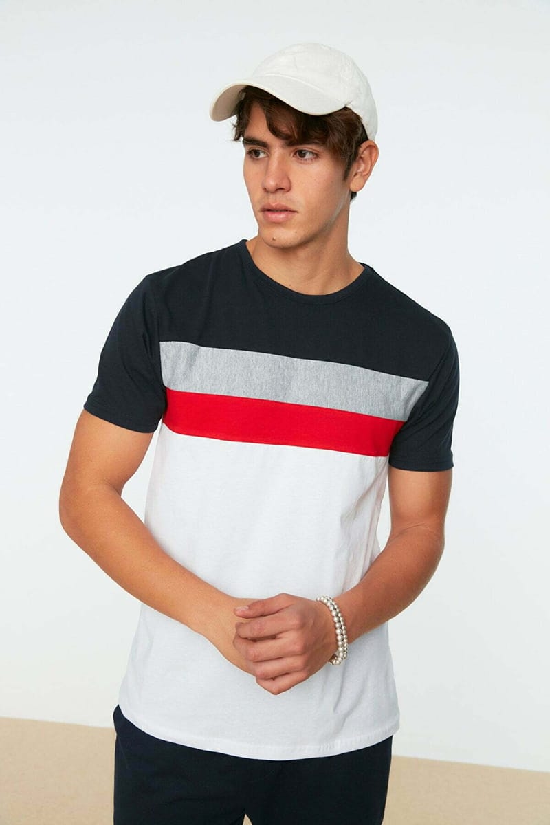 Trendyol - Men's Short Sleeve T-Shirt 23