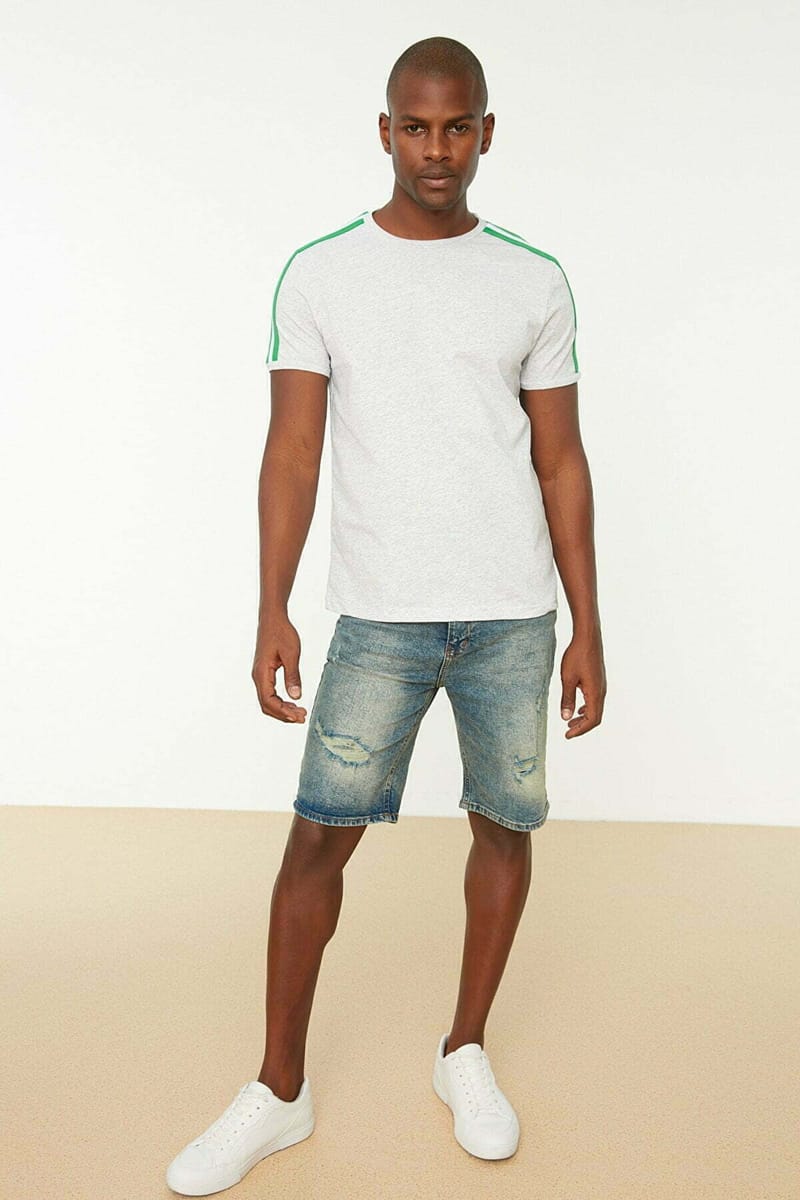 Trendyol - Men's Short Sleeve T-Shirt 18
