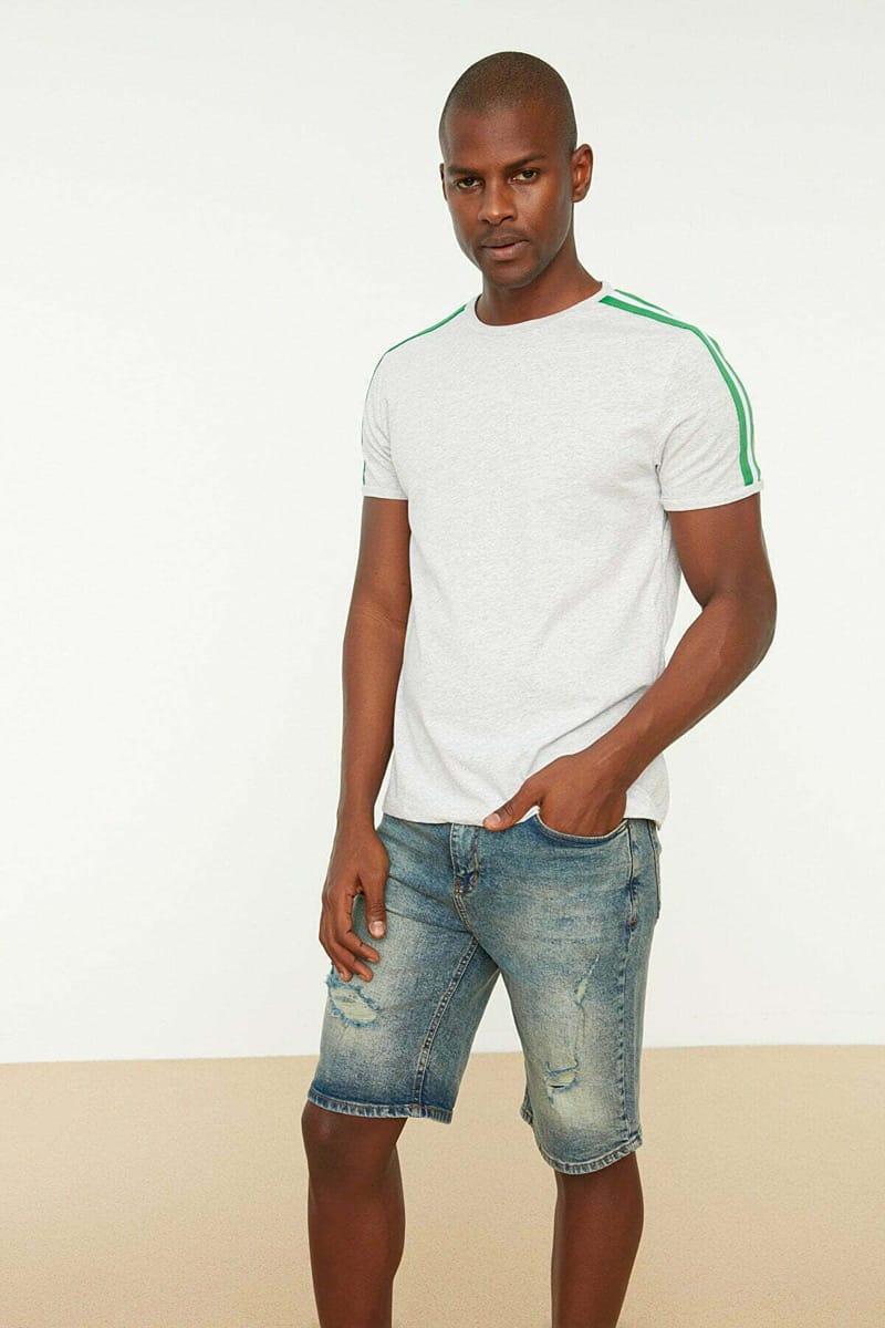 Trendyol - Men's Short Sleeve T-Shirt 16