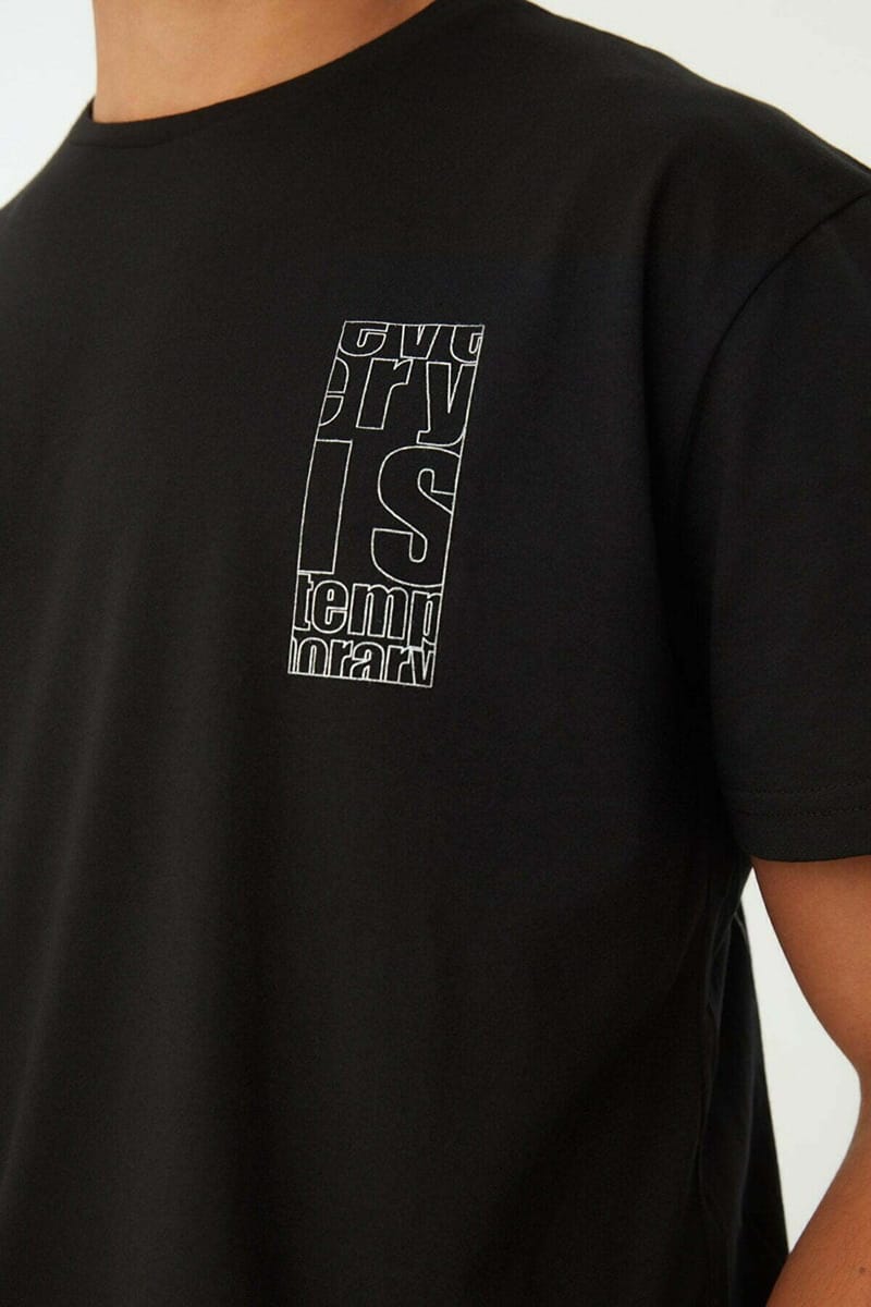 Trendyol - Men's Short Sleeve T-Shirt 27