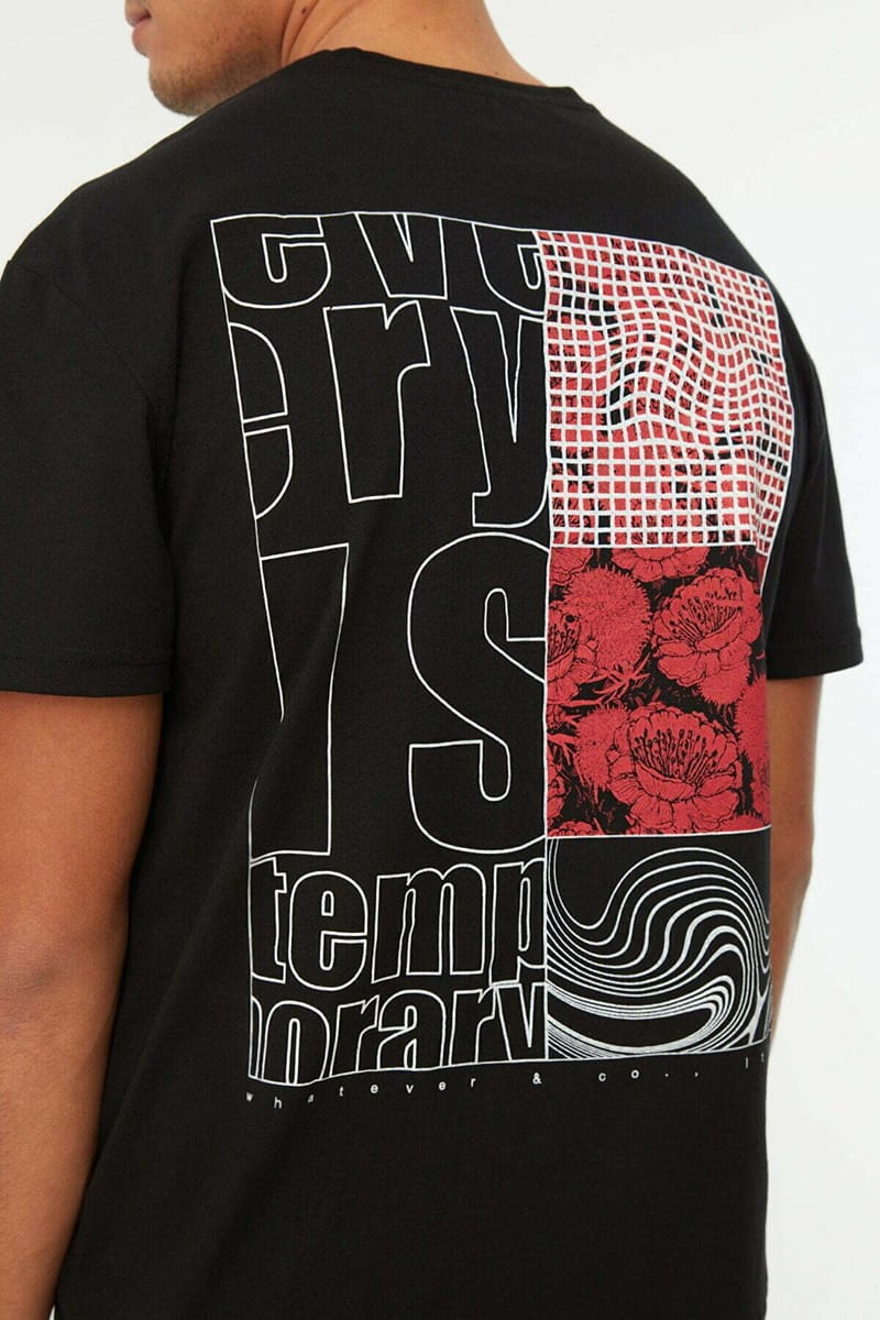 Trendyol - Men's Short Sleeve T-Shirt 28