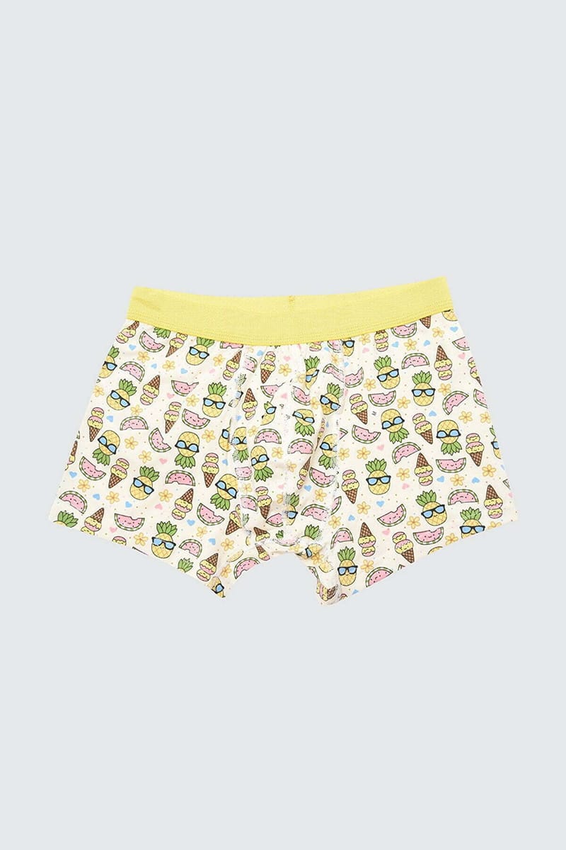 3 Pack Assorted Light Multicolored Mens Boxers - Boxers 35