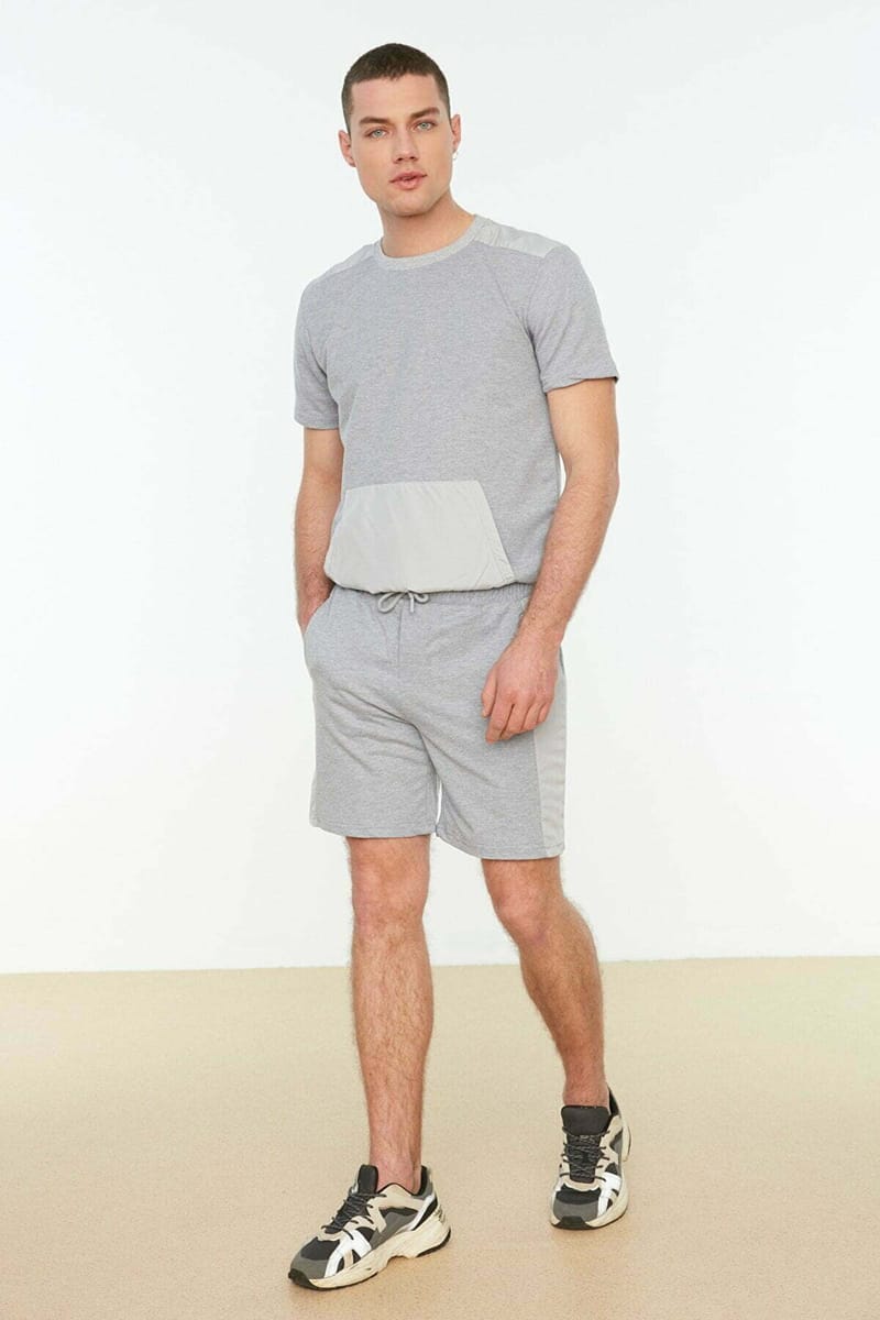 2-Piece Line Pocket Tracksuit Set Grey 2-Piece Line Pocket Tracksuit Set Grey - Tracksuit Sets 23