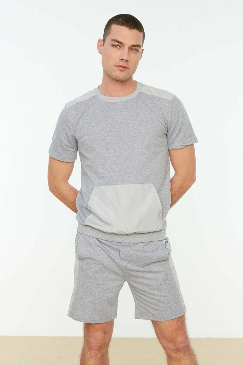 2-Piece Line Pocket Tracksuit Set Grey 2-Piece Line Pocket Tracksuit Set Grey - Tracksuit Sets 20