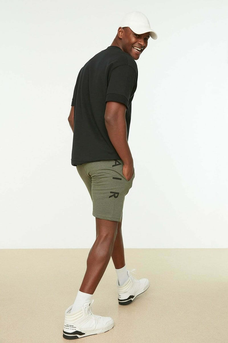 Drawstring Shorts Light Green
