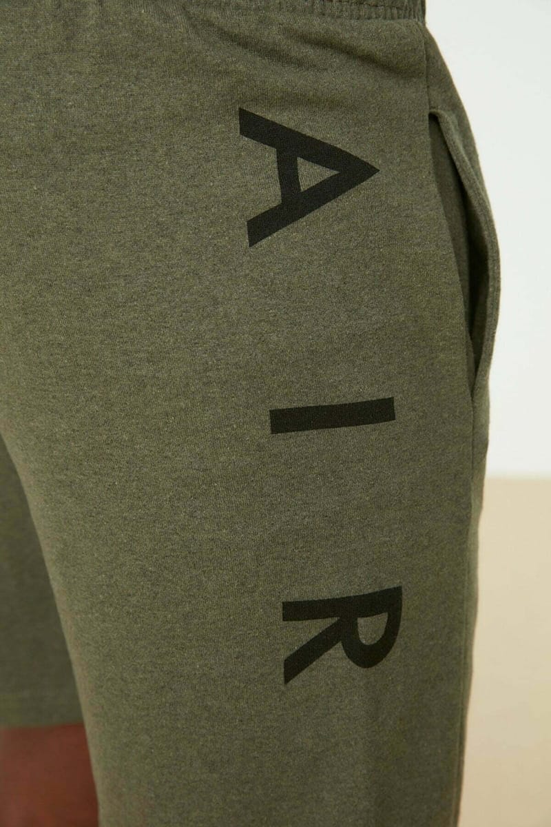 Drawstring Shorts Light Green