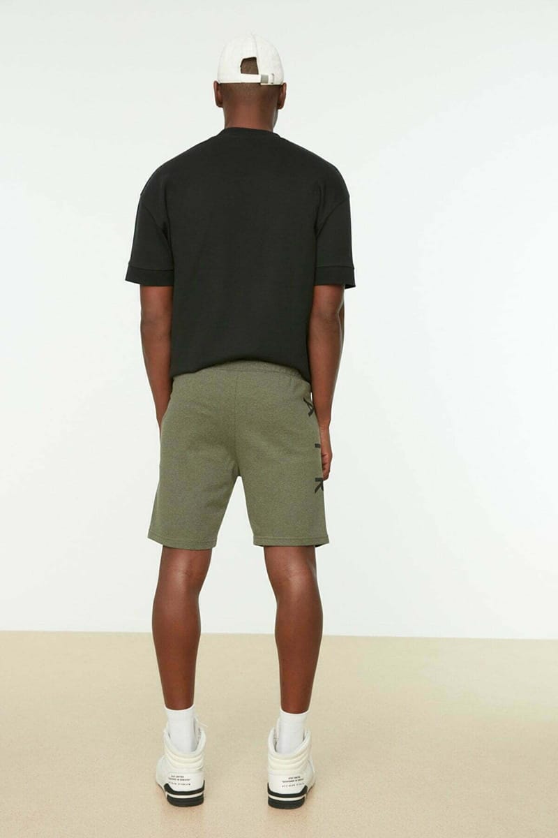 Drawstring Shorts Light Green