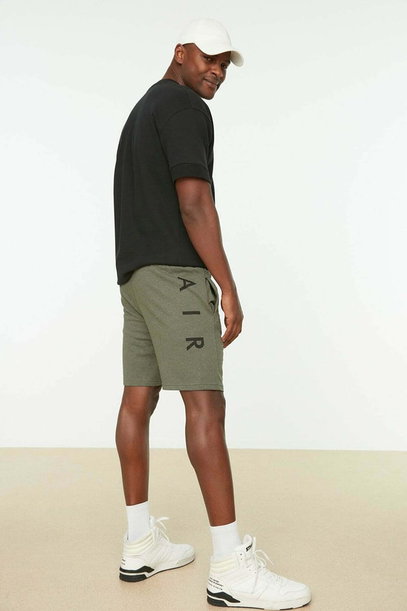 Drawstring Shorts Light Green