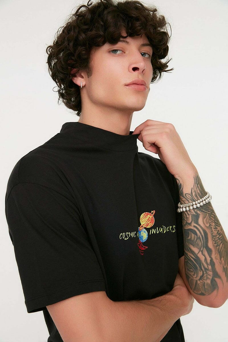 Trendyol - Men's Short Sleeve T-Shirt 22