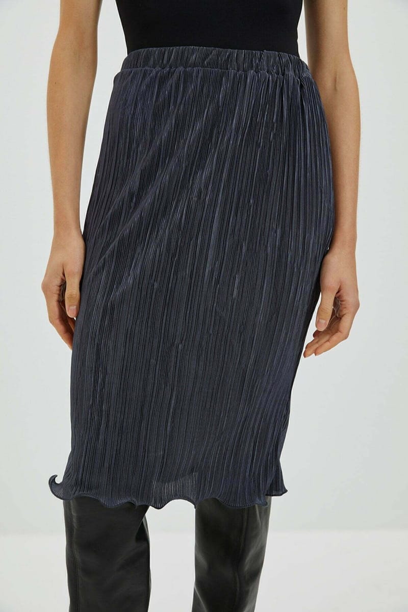 Pleated Midi Skirt Trendyol - Women's Midi Skirts 24