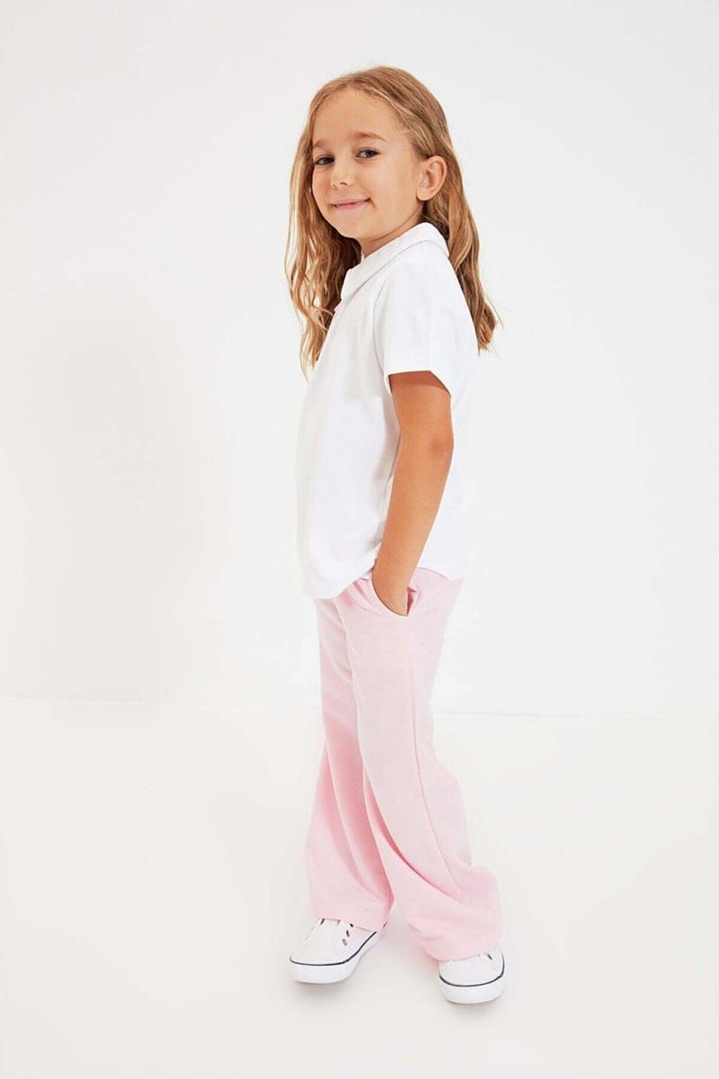 White Kids Essential Girls’ Polo T-Shirt - Polo Shirts 35