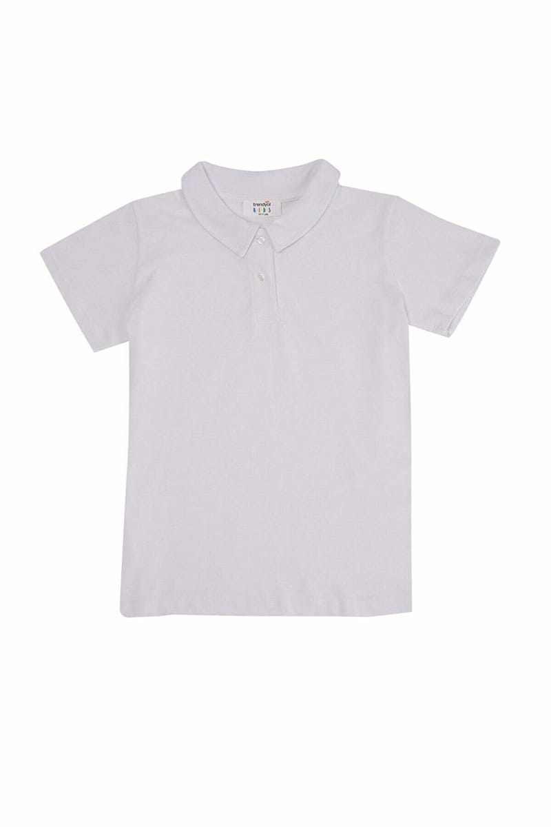 White Kids Essential Girls’ Polo T-Shirt - Polo Shirts 38
