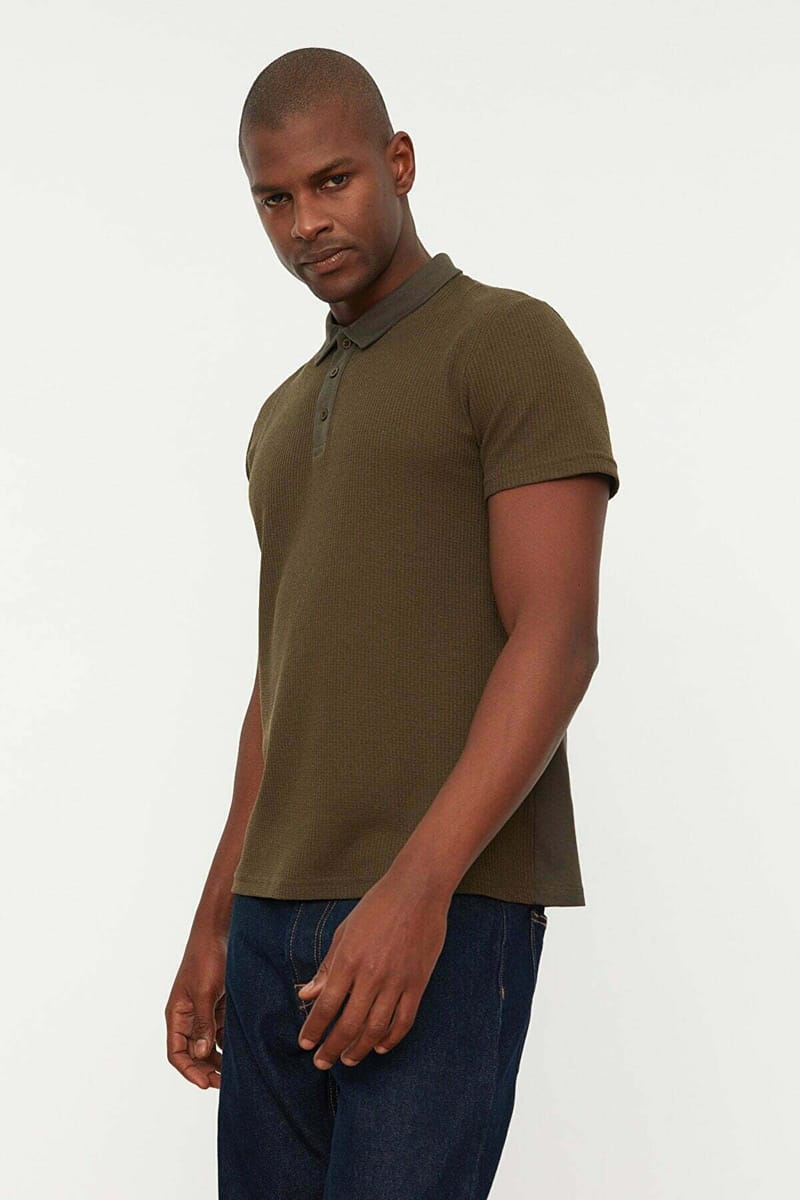 Polo Collar T-Shirt Trendyol - Men's Polo T-Shirts 42