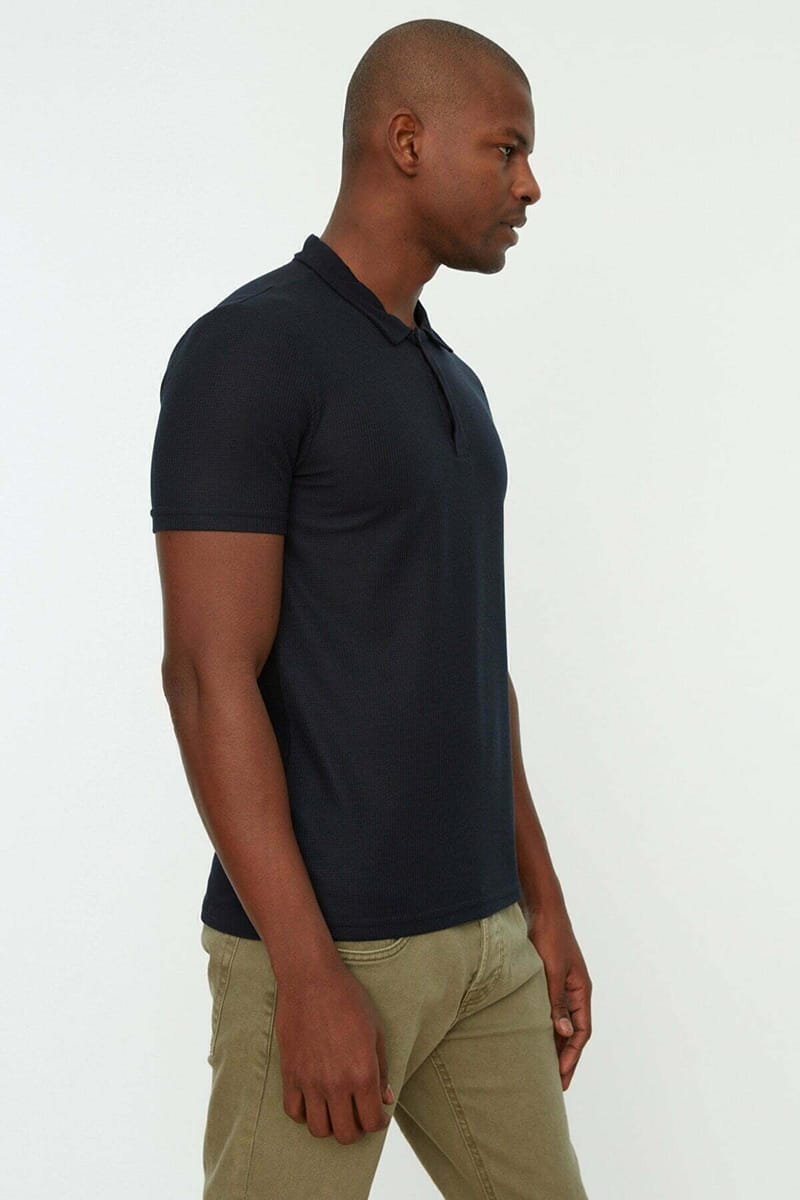 Polo Collar T-Shirt Trendyol - Men's Polo T-Shirts 66