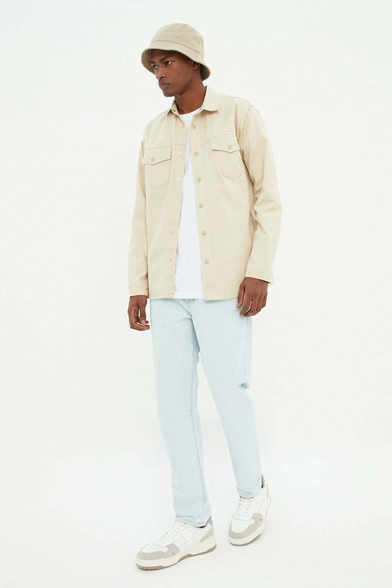Trendyol - Men's Long Sleeves Shirts 45