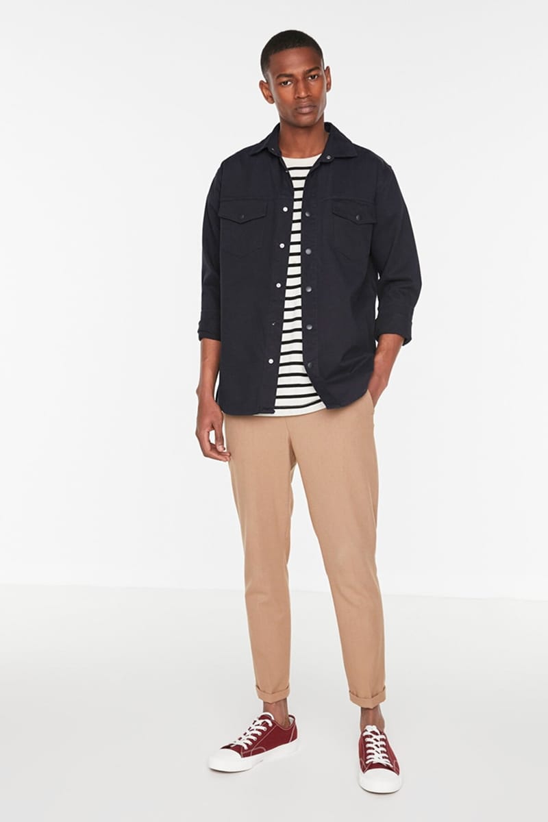 Trendyol - Men's Long Sleeves Shirts 28