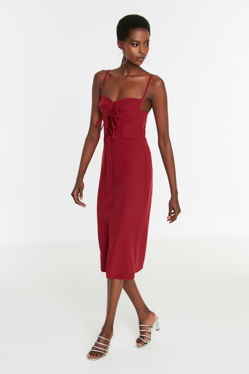 Strappy Tie Detail Dress - Party Dresses 20