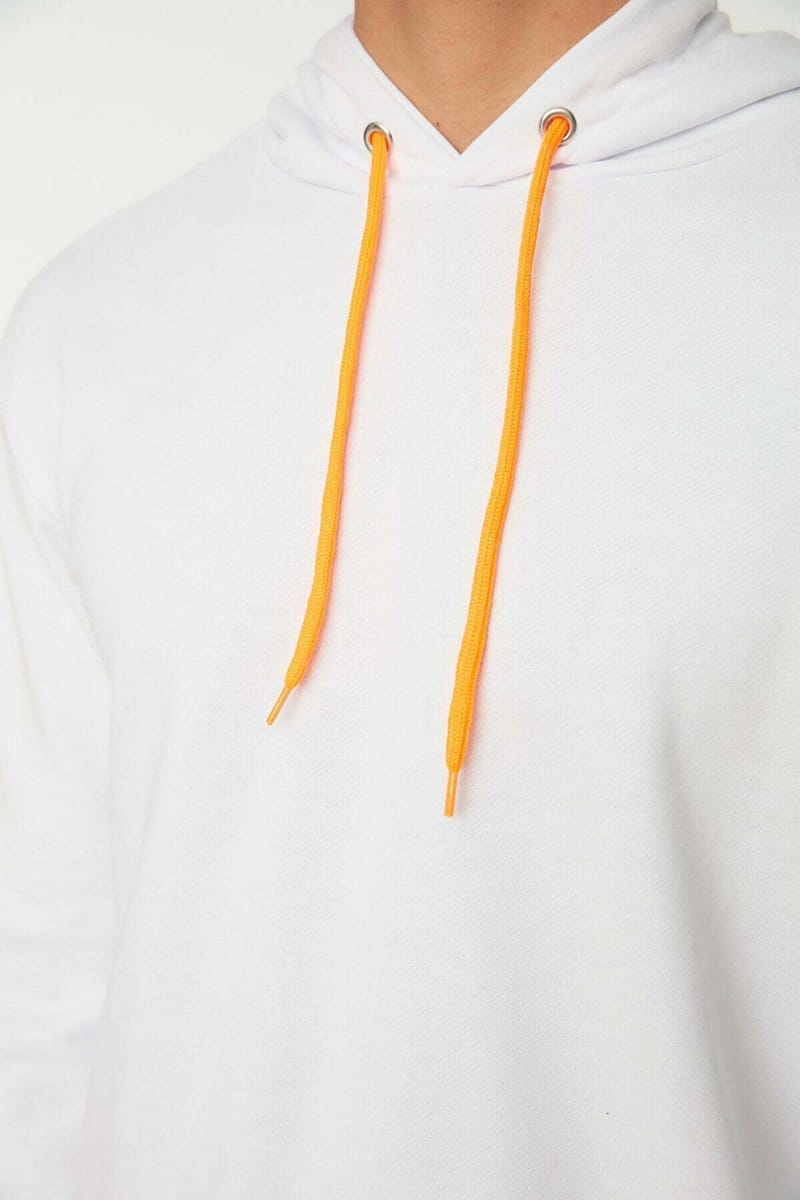 White Essential Men's Hoodie White Essential Men's Hoodie - Hoodies 27