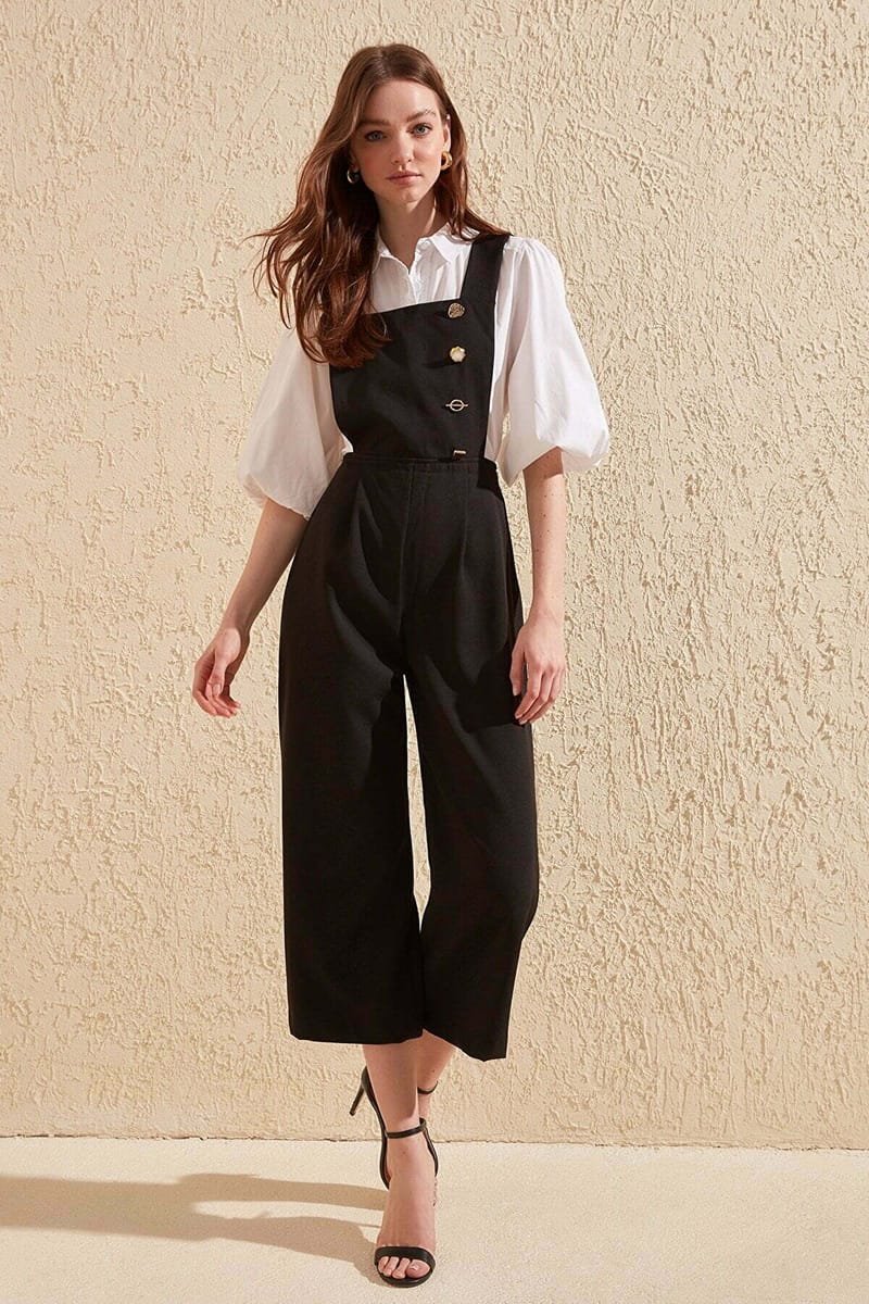 Button Detailed Jumpsuit - Jumpsuits 20