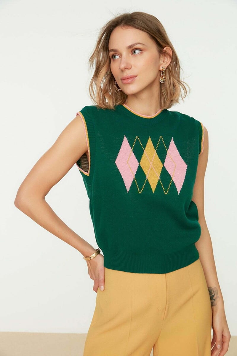 2_org_zoom Jacquard Knitted Sweater - Sweaters 21