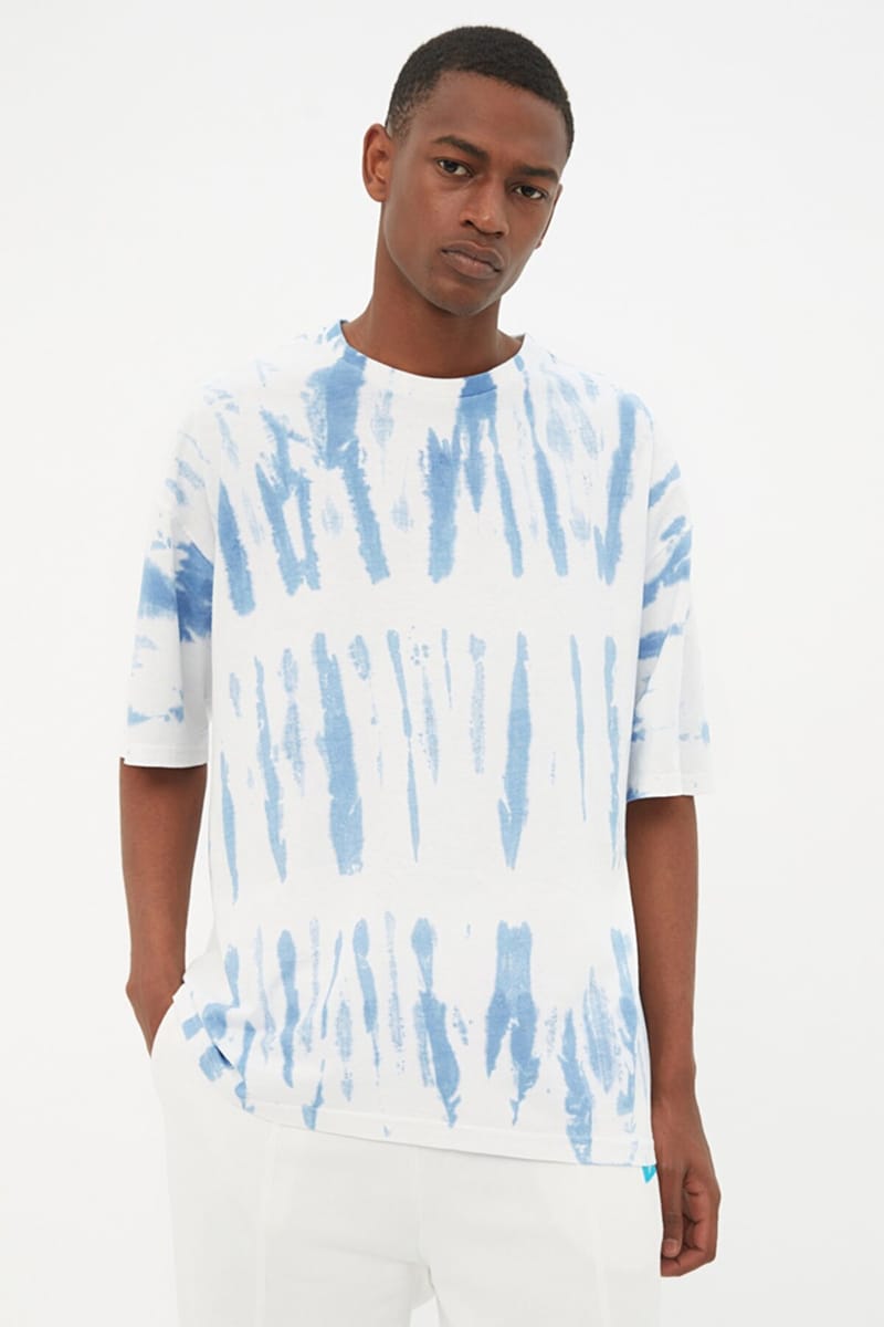 Tie Dye Crew Neck T-Shirt - Short Sleeve T-Shirt 21