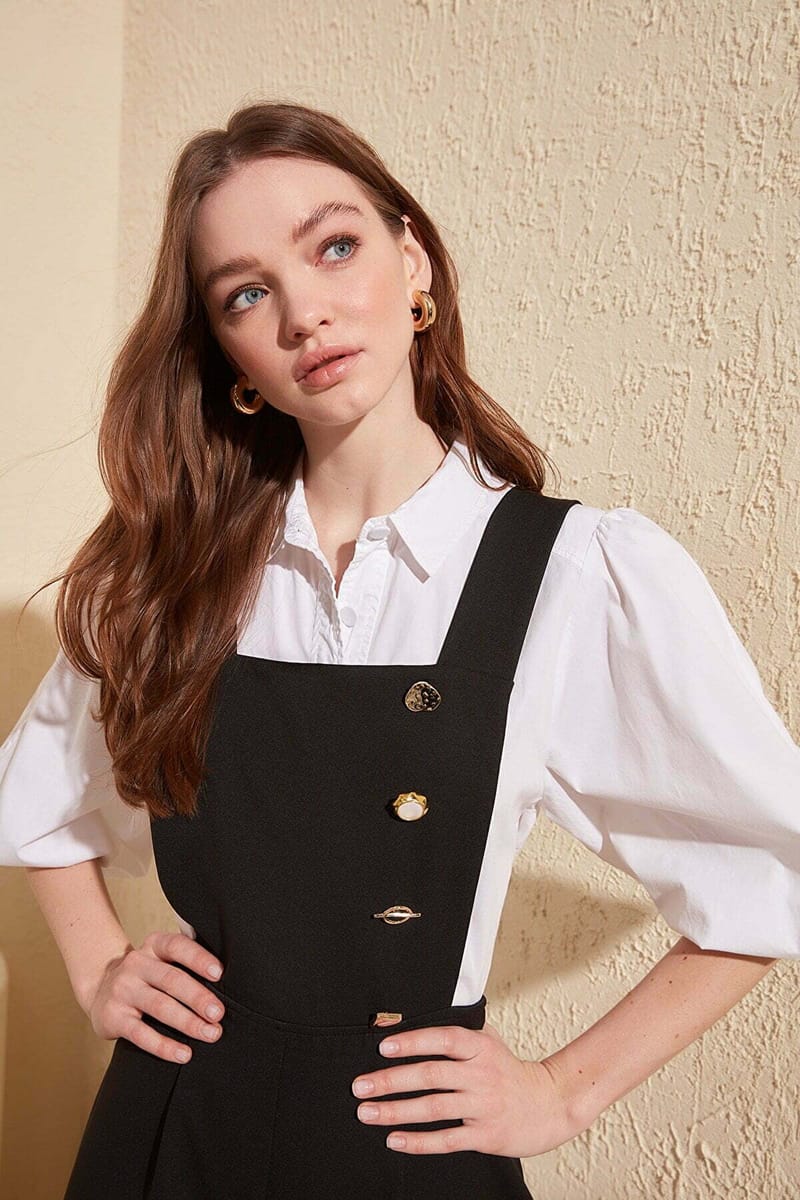 Button Detailed Jumpsuit - Jumpsuits 27