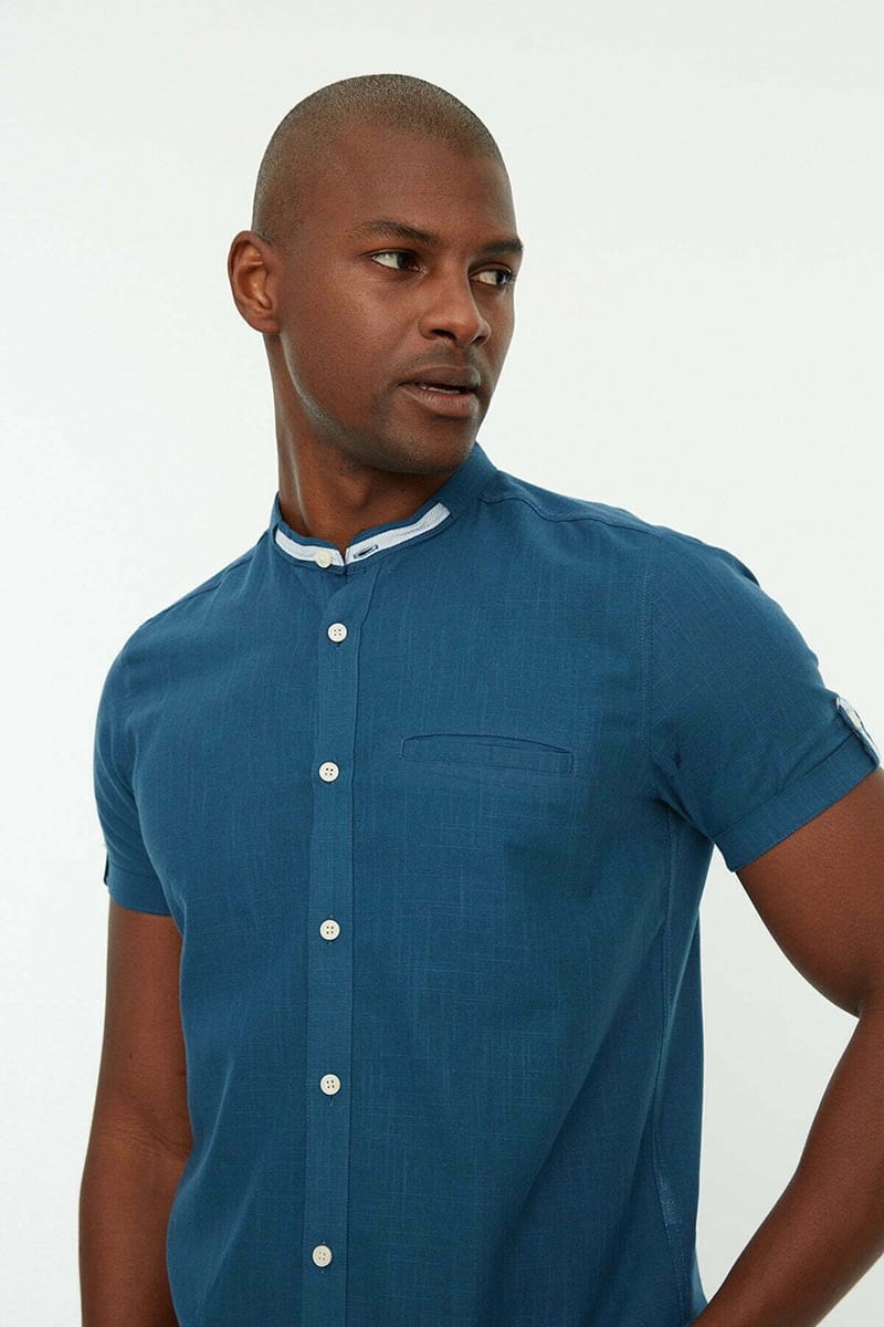 Slim Fit Judge Shirt - Short Sleeves Shirts 12