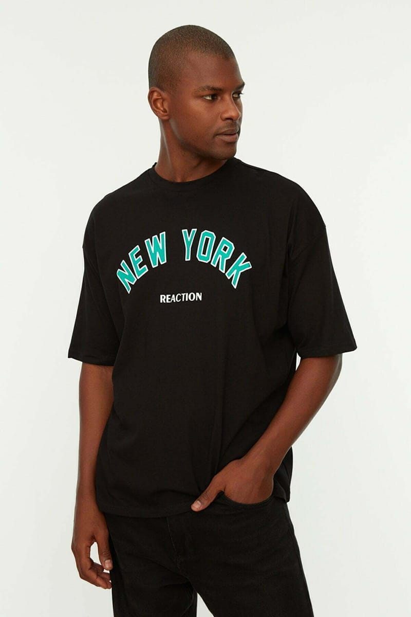 4_org_zoom New York Oversize Crew Neck T-Shirt - Short Sleeve T-Shirt 30