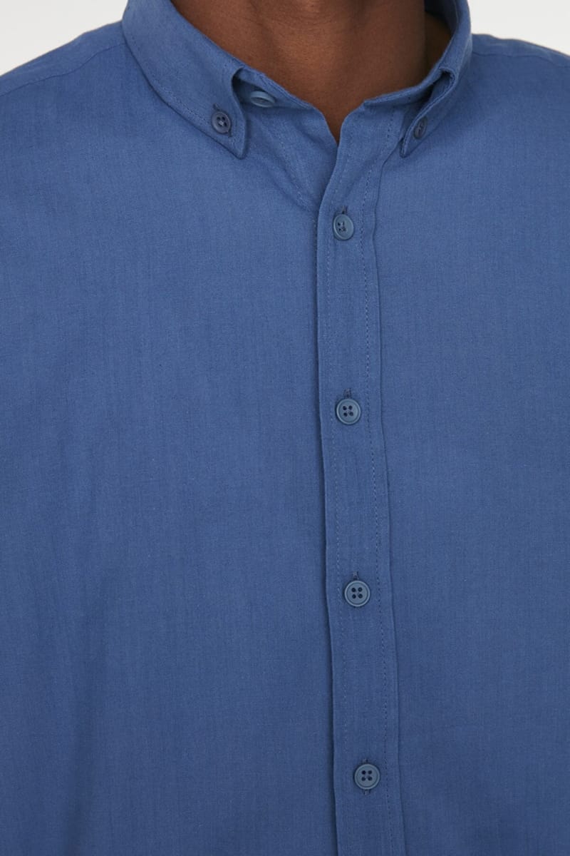 Button Down Regular Fit Shirt - Short Sleeves Shirts 44
