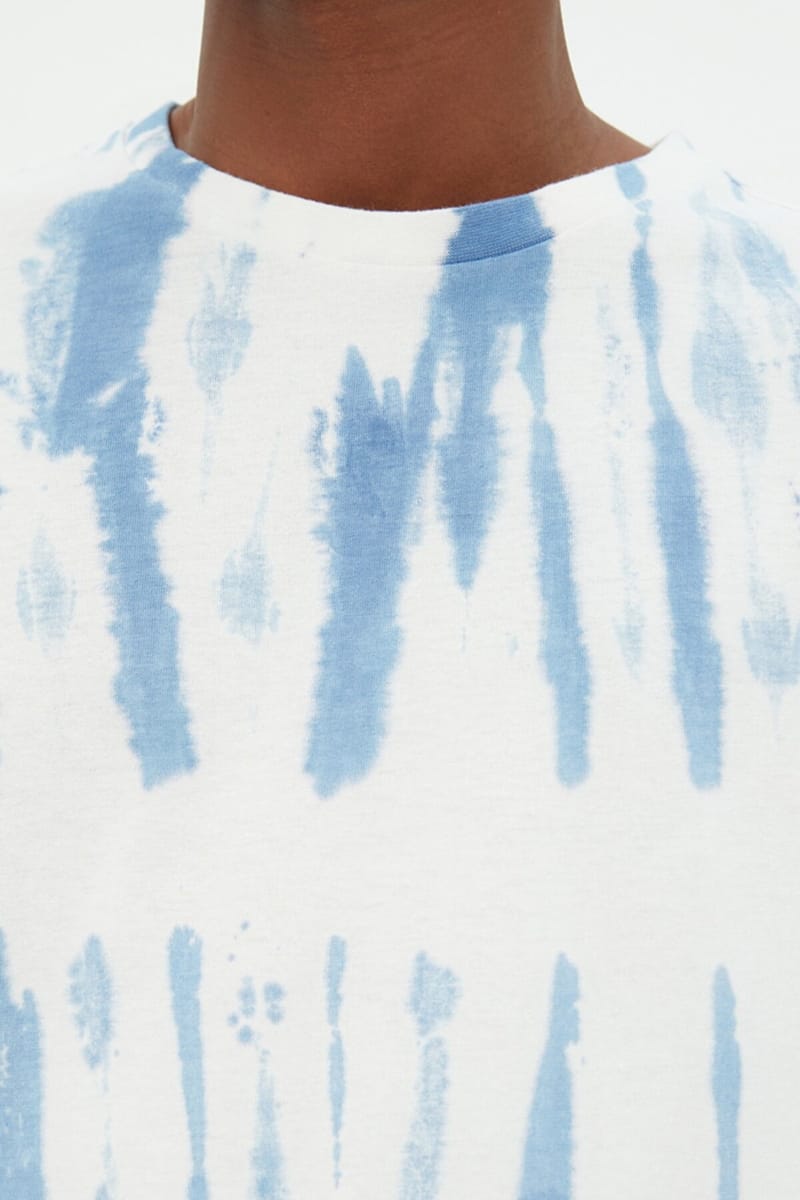 Tie Dye Crew Neck T-Shirt - Short Sleeve T-Shirt 22