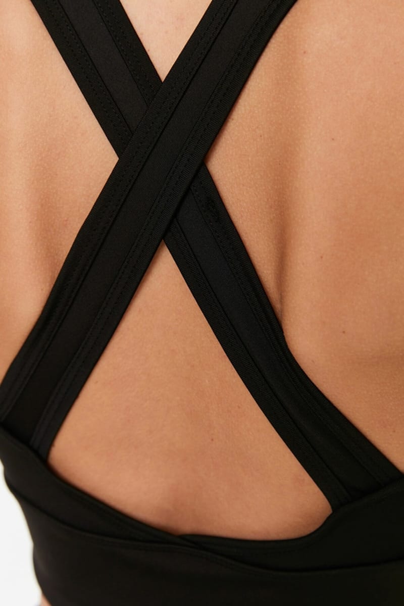 Women's Knitted Plunge T-Shirt Bra - Sports Bra 18