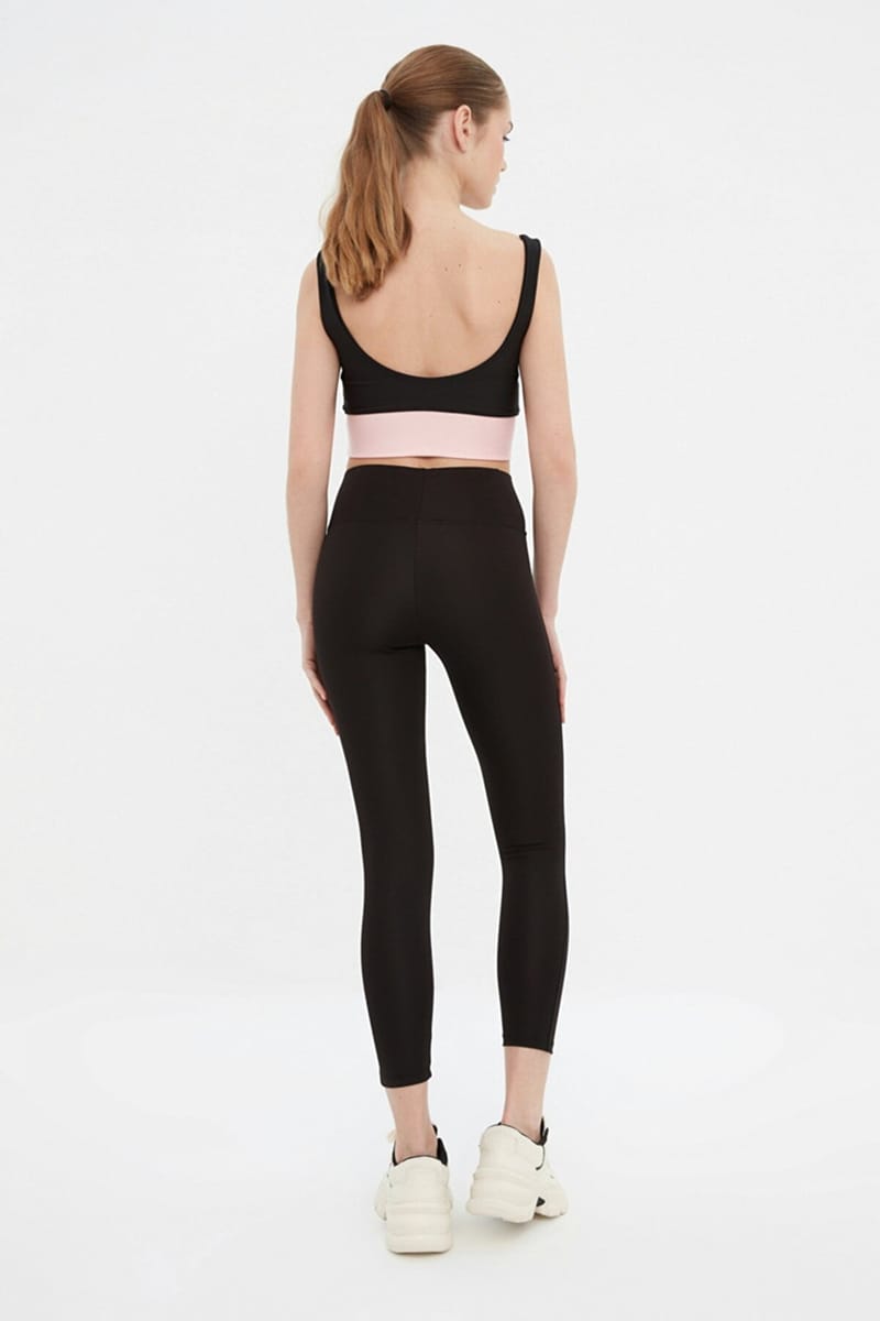 Basic Active Slimming Sports Tights - Tights & Leggings 24