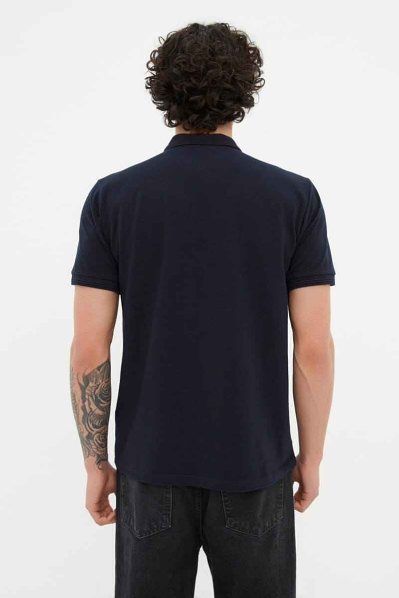 Slim Fit Polo T-Shirt Trendyol - Men's Polo T-Shirts 21