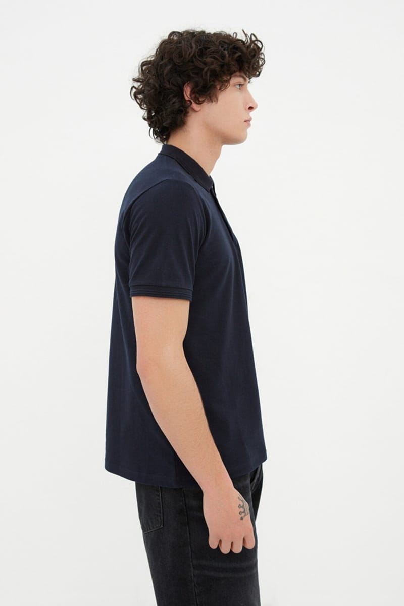 Slim Fit Polo T-Shirt Trendyol - Men's Polo T-Shirts 22