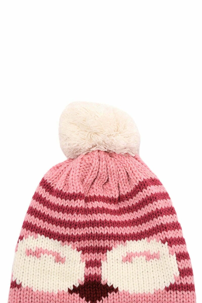 Kids Pompom Beanie - Caps & Mittens 2