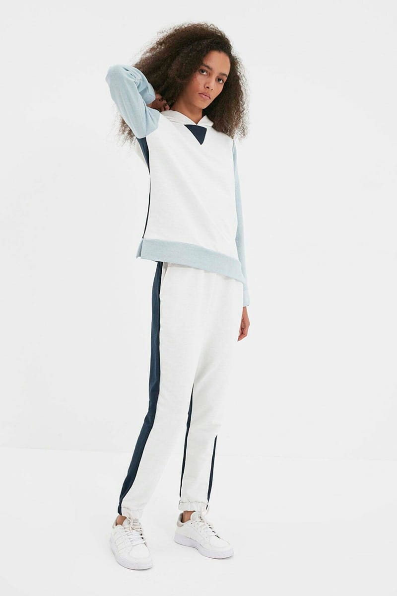 High Waist Knitted Sweatpant - Sweatpants 26