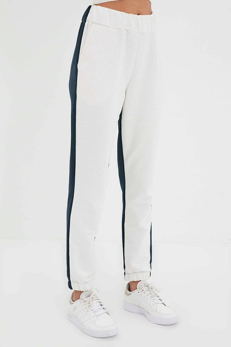 High Waist Knitted Sweatpant - Sweatpants 28